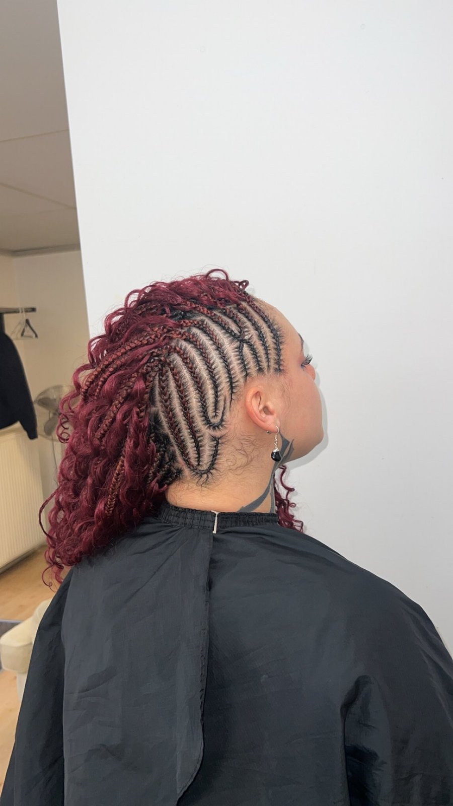 Cornrows by Best Barber Alive barbershop in Stockholm