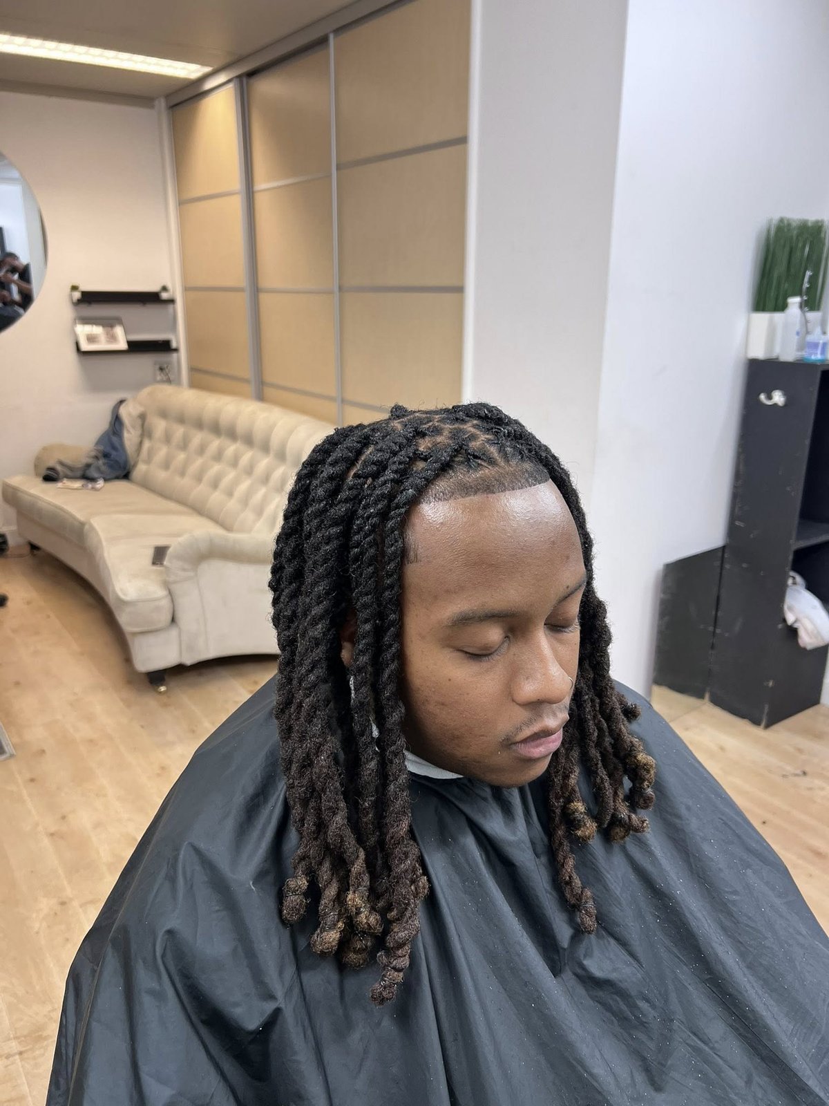Two-strand twists in Stockholm by Best Barber Alive
